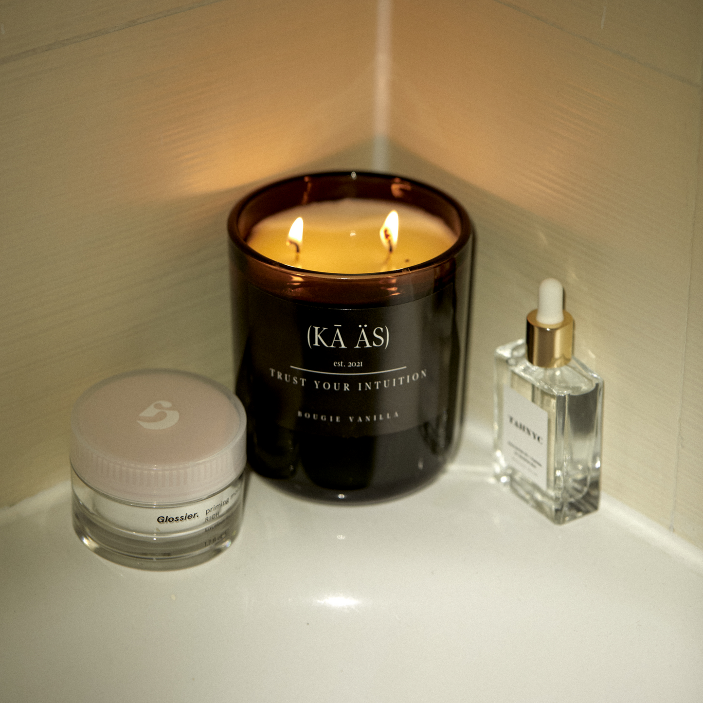 trust your intuition in an aura vessel. bougie vanilla